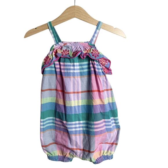 Gap Madras Romper - Picture 1 of 6